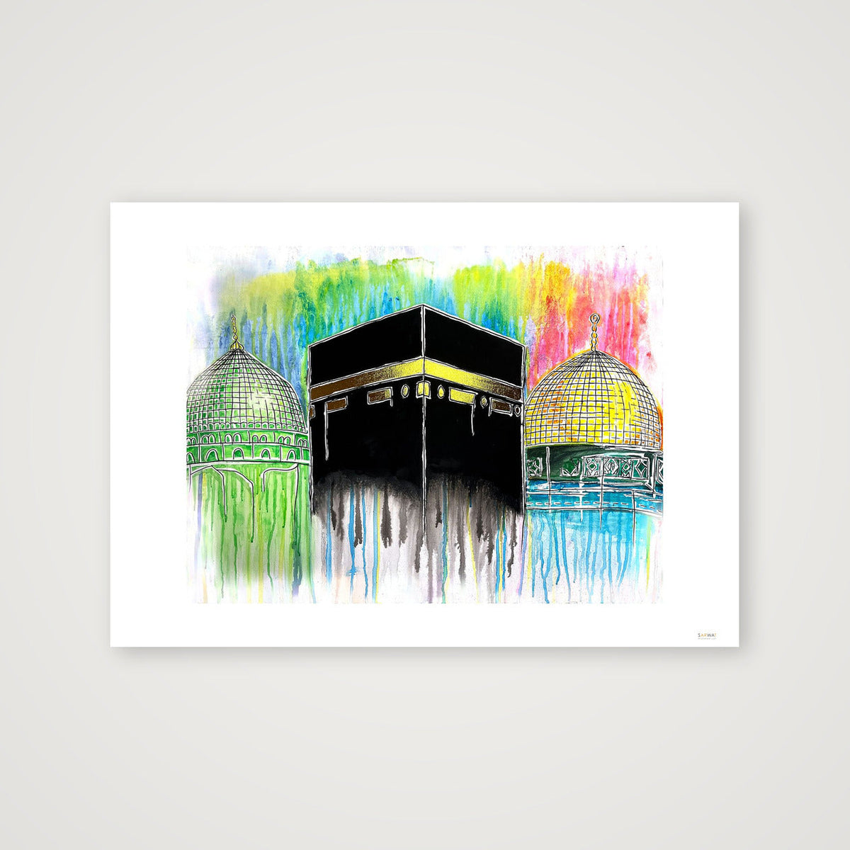 United in Faith not Place — A3 (42×30cm, 17×12") Print only