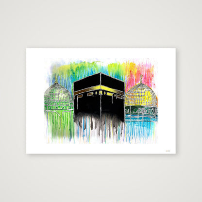United in Faith not Place — A3 (42×30cm, 17×12") Print only