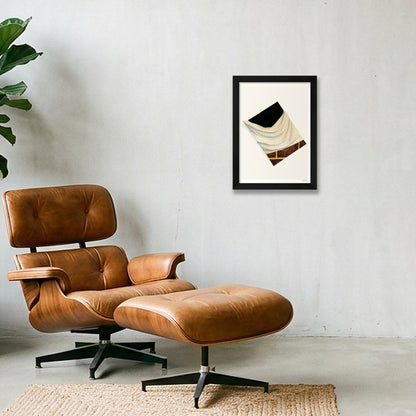 The Drape — A4 (21×30cm, 8×12") Black Frame