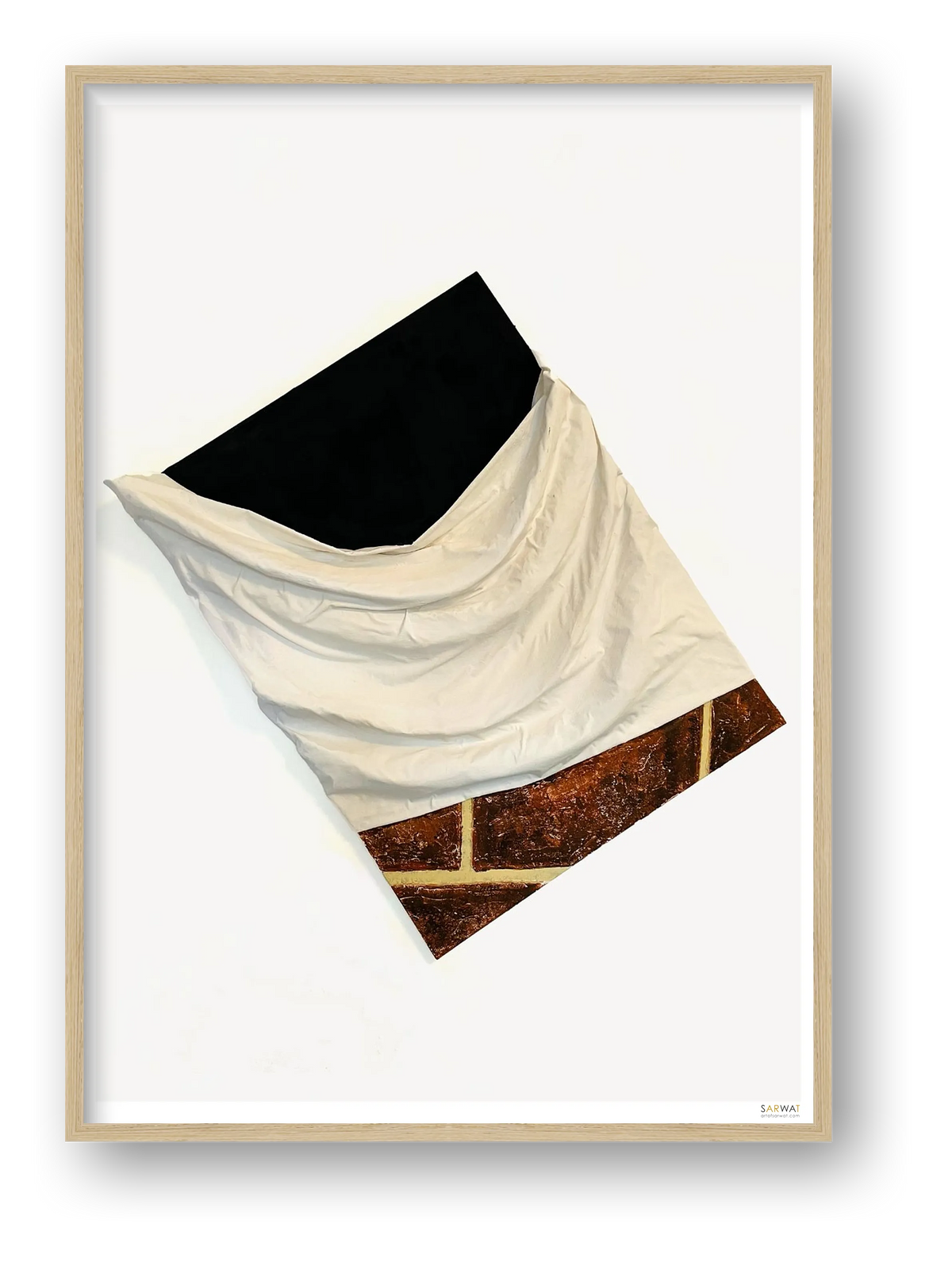 The Drape — framed