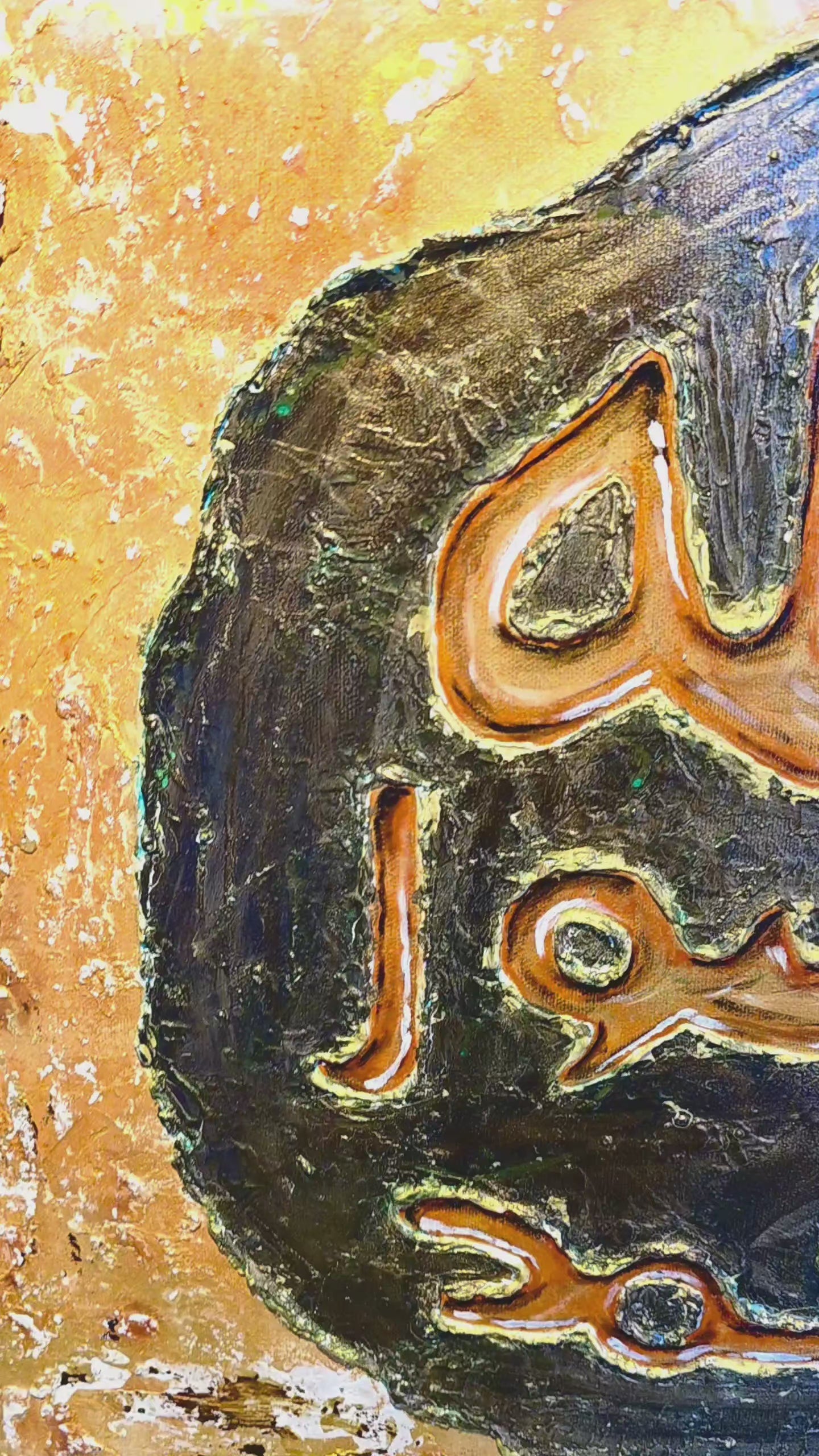 Load video: different artwork pieces from the studio